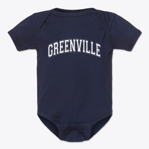 Greenville California Varsity Baby Onesie