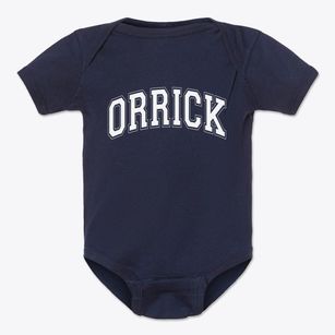 Orrick Missouri Varsity Baby Onesie