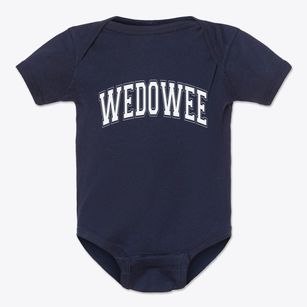 Wedowee Alabama Varsity Baby Onesie