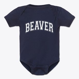 Beaver West Virginia Varsity Baby Onesie
