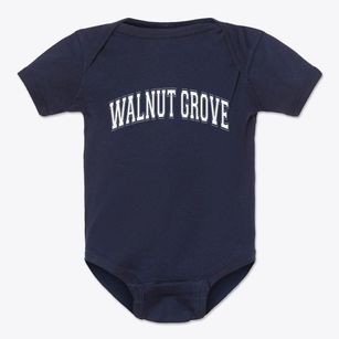 Walnut Grove Missouri Varsity Baby Onesie