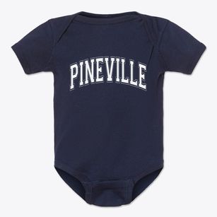 Pineville Missouri Varsity Baby Onesie