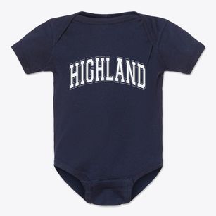 Highland Indiana Varsity Baby Onesie