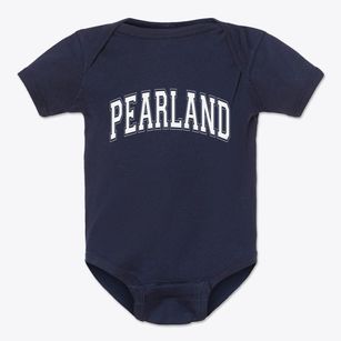 Pearland Texas Varsity Baby Onesie