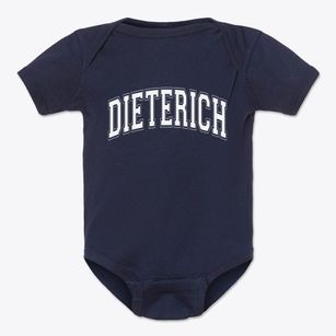 Dieterich Illinois Varsity Baby Onesie