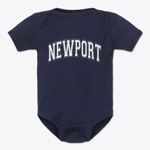 Newport Wisconsin Varsity Baby Onesie