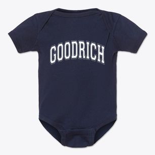 Goodrich Wisconsin Varsity Baby Onesie