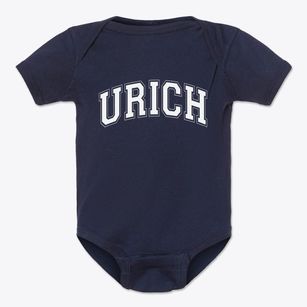 Urich Missouri Varsity Baby Onesie