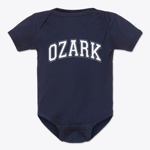 Ozark Missouri Varsity Baby Onesie