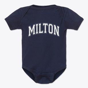 Milton Iowa Varsity Baby Onesie