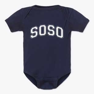 Soso Mississippi Varsity Baby Onesie