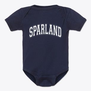 Sparland Illinois Varsity Baby Onesie