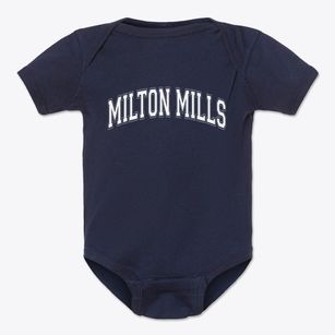 Milton Mills New Hampshire Varsity Baby Onesie
