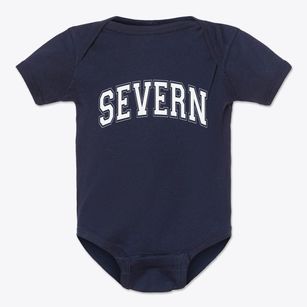 Severn North Carolina Varsity Baby Onesie