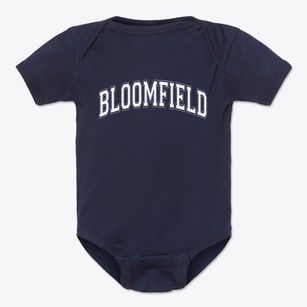 Bloomfield Vermont Varsity Baby Onesie