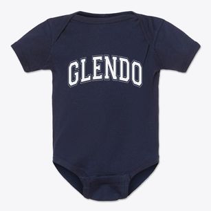 Glendo Wyoming Varsity Baby Onesie