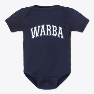 Warba Minnesota Varsity Baby Onesie