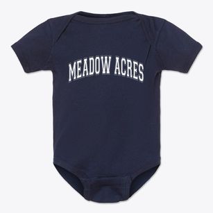 Meadow Acres Wyoming Varsity Baby Onesie