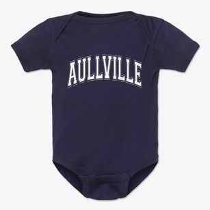 Aullville Missouri Varsity Baby Onesie