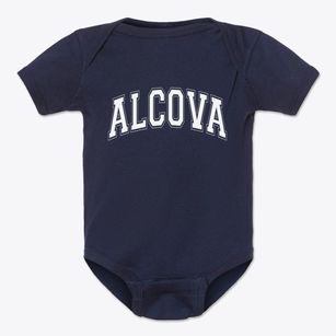 Alcova Wyoming Varsity Baby Onesie