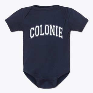 Colonie New York Varsity Baby Onesie