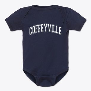Coffeyville Kansas Varsity Baby Onesie