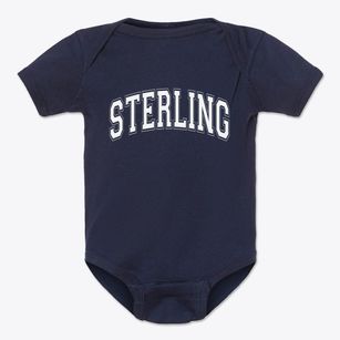 Sterling Massachusetts Varsity Baby Onesie
