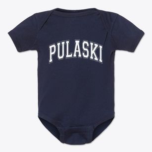 Pulaski Tennessee Varsity Baby Onesie