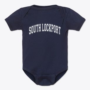 South Lockport New York Varsity Baby Onesie