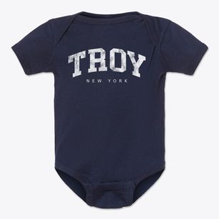Troy New York Urban Vibe Baby Onesie