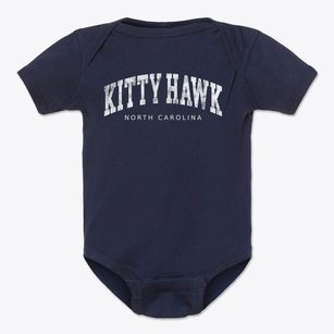 Kitty Hawk North Carolina Urban Vibe Baby Onesie