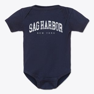 Sag Harbor New York Urban Vibe Baby Onesie