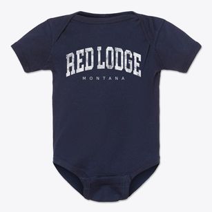 Red Lodge Montana Urban Vibe Baby Onesie