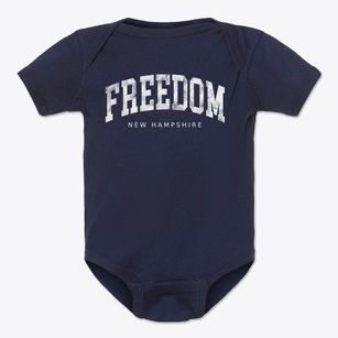 Freedom New Hampshire Urban Vibe Baby Onesie