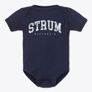 Strum Wisconsin Urban Vibe Baby Onesie