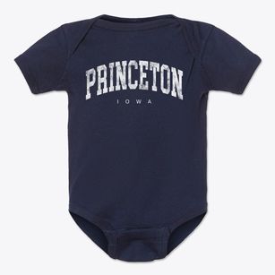 Princeton Iowa Urban Vibe Baby Onesie