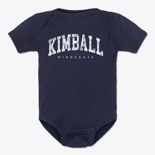 Kimball Minnesota Urban Vibe Baby Onesie