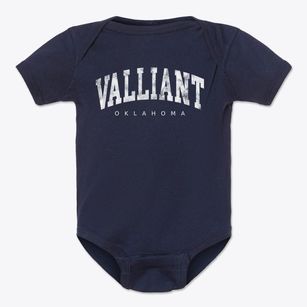 Valliant Oklahoma Urban Vibe Baby Onesie