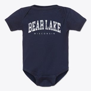 Bear Lake Wisconsin Urban Vibe Baby Onesie