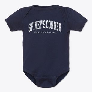 Spivey's Corner North Carolina Urban Vibe Baby Onesie