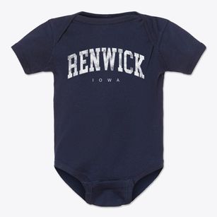 Renwick Iowa Urban Vibe Baby Onesie