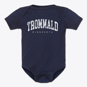 Trommald Minnesota Urban Vibe Baby Onesie