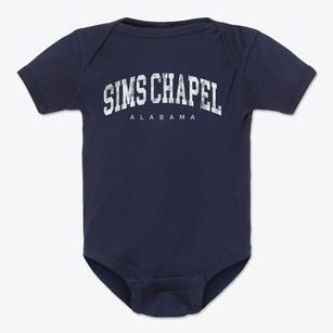 Sims Chapel Alabama Urban Vibe Baby Onesie