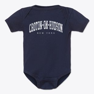 Croton-on-hudson New York Urban Vibe Baby Onesie