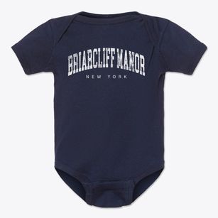 Briarcliff Manor New York Urban Vibe Baby Onesie