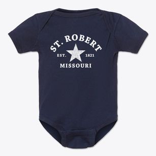 St. Robert Missouri Star Baby Onesie