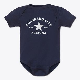 Colorado City Arizona Star Baby Onesie