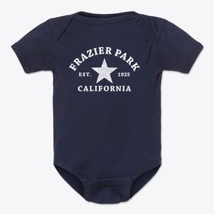 Frazier Park California Star Baby Onesie