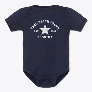 Vero Beach South Florida Star Baby Onesie