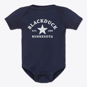 Blackduck Minnesota Star Baby Onesie